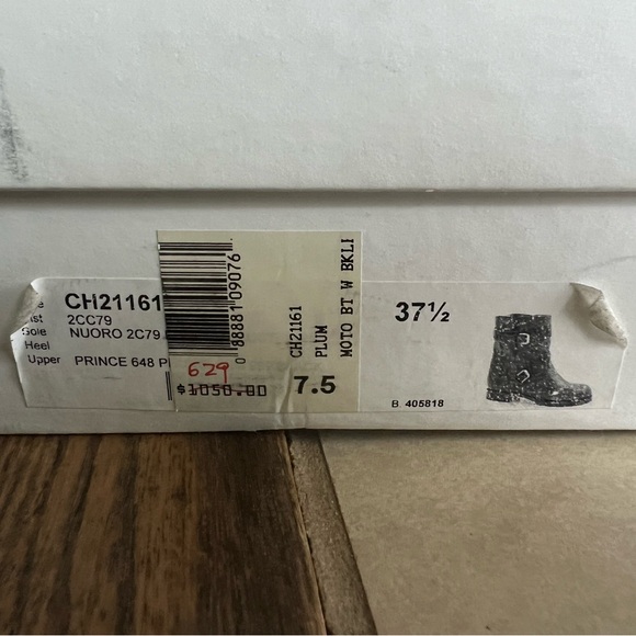 CHLOE Leather Moto Boot - Sz 7.5 - Picture 7 of 7